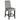 Shandra - 5 Piece Set With Counter Height Table And Stools - Black