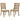Sammy - Dining Side Chair (Set of 2) - Brown / Beige