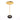 Adjustable Pedestal Side Table For Living Room - Gold / Black