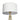 Sway - Floor Lamp With On / Off Switch Triple Legs Shade - Black / Gold / White