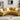 Velvet Curved Sofa - Gold