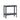 Yonda - Nightstand With 2 Shelves, Poplar And Construction, Design For Bedroom Storage - Black