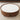 Round Coffee Table With Ball Feet, Pull Handle Storage Drawer - Bouguer Walnut / Brown