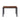 Creative Design Veneered MDF Wood Structure Rectangular Walnut Dining Table - Walnut
