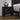 Vollenhove - 2 Drawer Nightstand With Pull Out Tray Storage Solution - Black