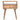 Nightstand With Open Slot - Oak