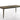 Bistro - Wide Contemporary Rectangle Dining Table With Extension Leaf