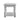 Square End Table - Gray