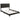 Dordrecht - Eastern King Panel Bed - Charcoal