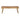 Artisan - Handcrafted Mango Wood Bench Rustic Boho Style - Natural