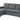 Toby - Woven Fabric Reversible Sleeper Sectional Sofa With Storage Chaise Cup Holder Charging Ports And Pockets