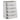 Jazz - 5 Drawer Chest - White