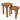 Paige - Bunching Accent Table - Natural Mango