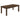Guster - Rectangular Dining Table - Brown
