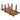 Wooden Arc Footbridge With Chain Railings For Backyard Creek Stained 5 Ft - Brown