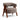 Accent Armchair With Soft Upholstered Seat - Brownish-Red