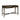 Fluted - 2 Drawer Storage Console Table - Brown
