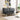 Contemporary Wood Frame Sofa Bed With Stainless Legs - Black