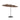 Double- Sided Outdoor Market Umbrella With Lights And Base