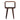 Minimalist Open Curved Nightstand
