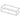 Natasha - 1 Shelf Coffee Table - Nickel
