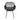 Outdoor Rattan Accent Chair With Metal Legs