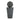 31.5" Tall Striped Column Fountain With LED Light Design For Outdoor Spaces - Gray
