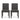 Contemporary Dining Chair With Upholstered Seating And Tapered Legs