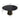 Modern Artificial Stone Round Metal Iron Base Dining Table, Can Accommodate 8 People, (Not Including Chairs) - Black