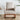 Linen Rocking Chair Accent Chair - Beige