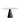 Round Dining Table - Black / Brown - Glass