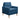 Contemporary Tufted Back Accent Chair With High Density Foam Support - Blue