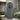 31.5" Tall Striped Column Fountain With LED Light Design For Outdoor Spaces - Gray