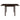 Dining Table With Drop Extension Leaf Table With Foldable Ends For Compact Spaces - Brown