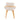 Cosmo - Mid-Century Chair - Natural / Cream