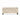 Parisian Upholstered Fabric Storage Ottoman - Beige / Reclaimed Natural