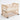 Portable Bedside Bassinet With 3 Adjustable Heights, Mini Crib For Newborns - Natural Wood