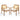 Preston - Outdoor Dining Chair With Cushion (Set of 2) - Teak / Beige
