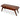 Maja - Mid-Century Modern Leather Bench - Cognac / Dark Brown