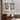 Vintage Double Door Wall Cabinet With Three Tiers Storage And Towel Rack - White Washed