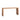 Console Table, Handwoven Top - Antique Natural / Natural