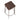 Clara - Industrial Square Barstool (Set of 2) - Espresso