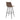 Durango - Industrial / Urban Fixed Height Barstool Square Footrest (Set of 2) - Black / Espresso