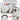 Barrel Chair With Built In Storage, 360° Swivel - Beige