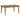 Westin - Outdoor Acacia Wood Coffee Table - Teak / Beige