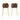 Kira - Upholstered Bar Stool (Set of 2)