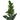 20" Tall, Artificial Plant, Zz, Indoor, Faux, Fake, Table, Greenery, Potted, Real Touch, Decorative - Green / Gray