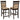 Upholstered Counter Height Stools (Set of 2) - Beige / Brown