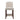 Tufted Counter Stool With Button Tufted Back - Tan