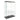 Modern Display Cabinet With LED Lights, Transparent Tempered Glass 2 Door Storage Case With 3 Shelves